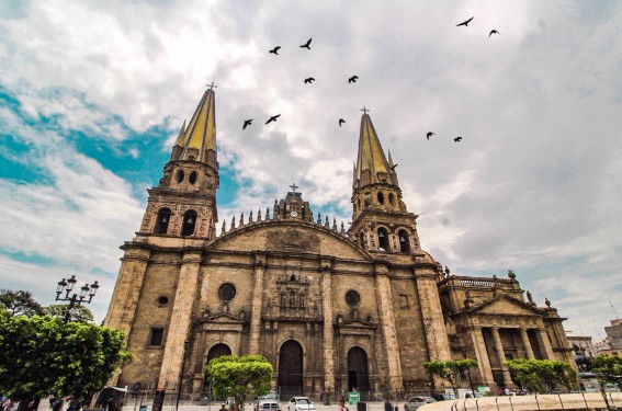photograph of the cathedral of Guadalajara