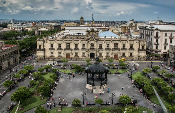 photograph of the government palace in Guadalajara